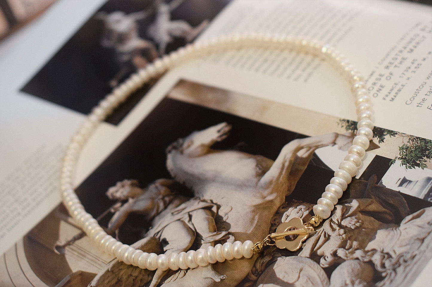 Baroque Natural Freshwater Pearl Necklace
