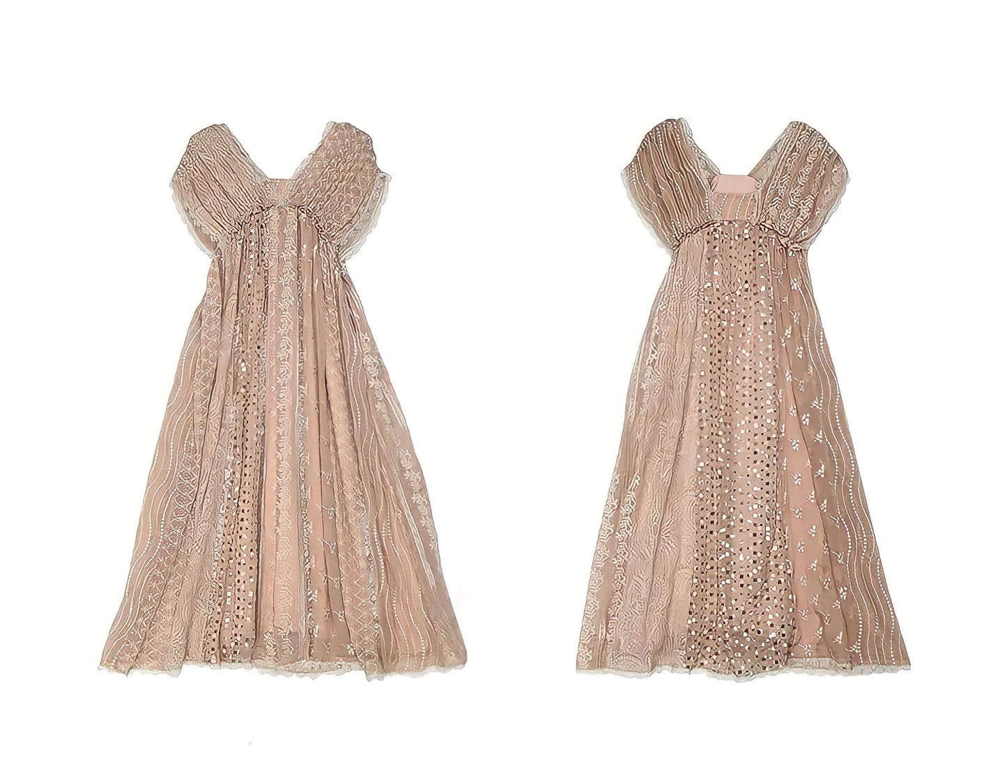 Elegant Luxury Embroidery Dress
