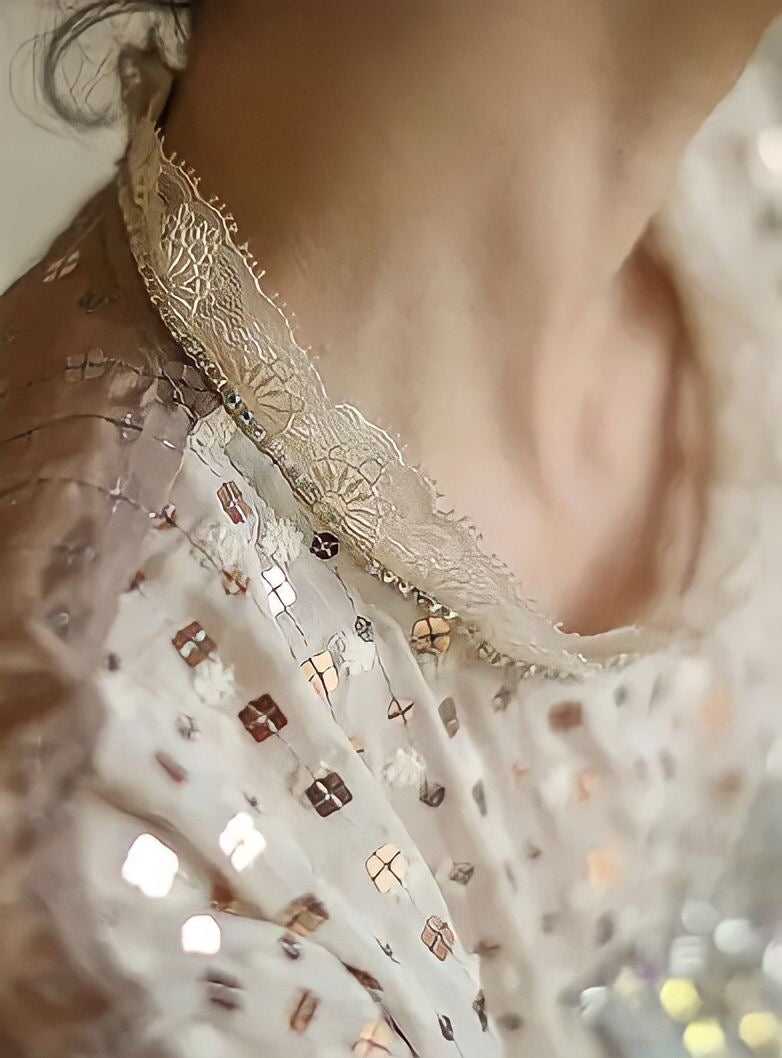 High Quality Handmade Beaded Dress