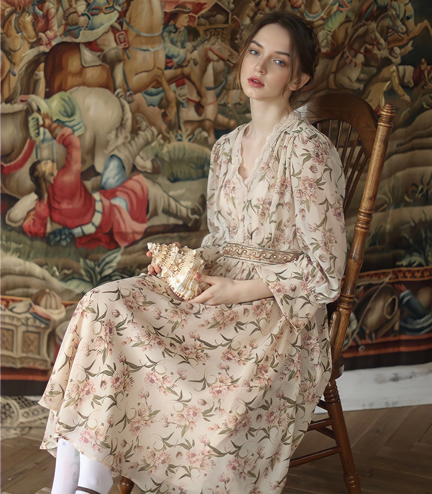 Vintage Elegant Lace Dress