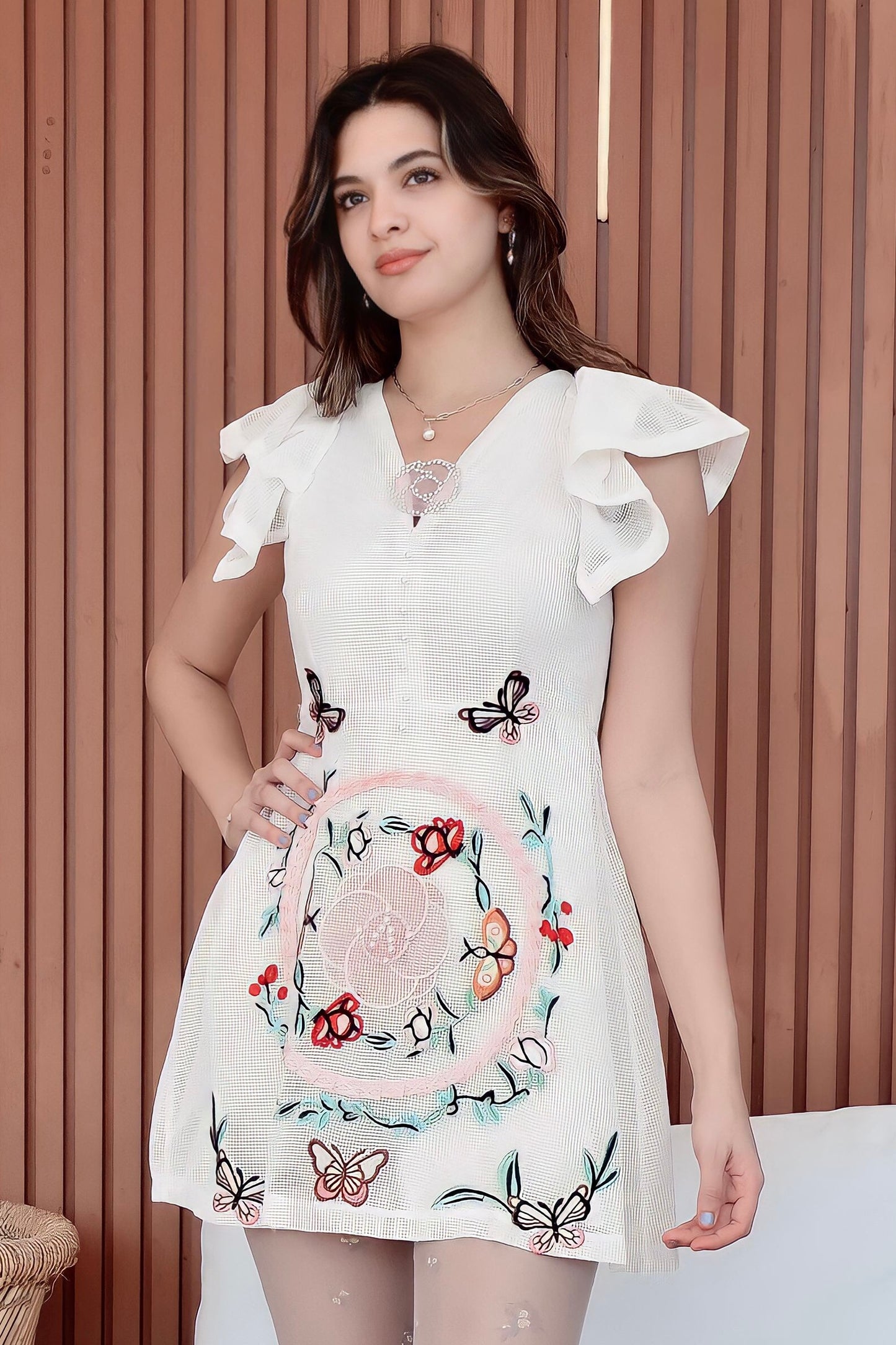 Elegant Embroidery Dress