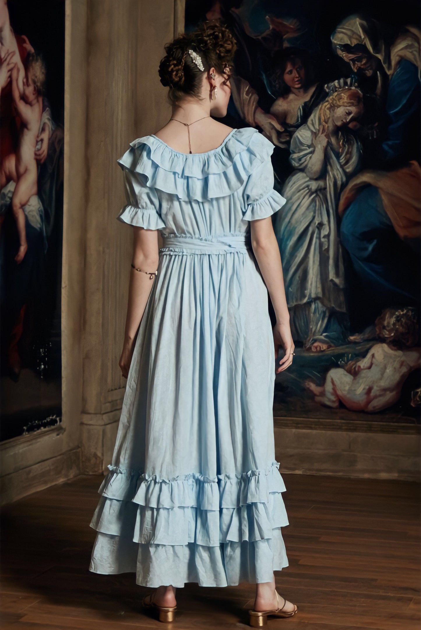 Vintage Elegant Dress Unique Design
