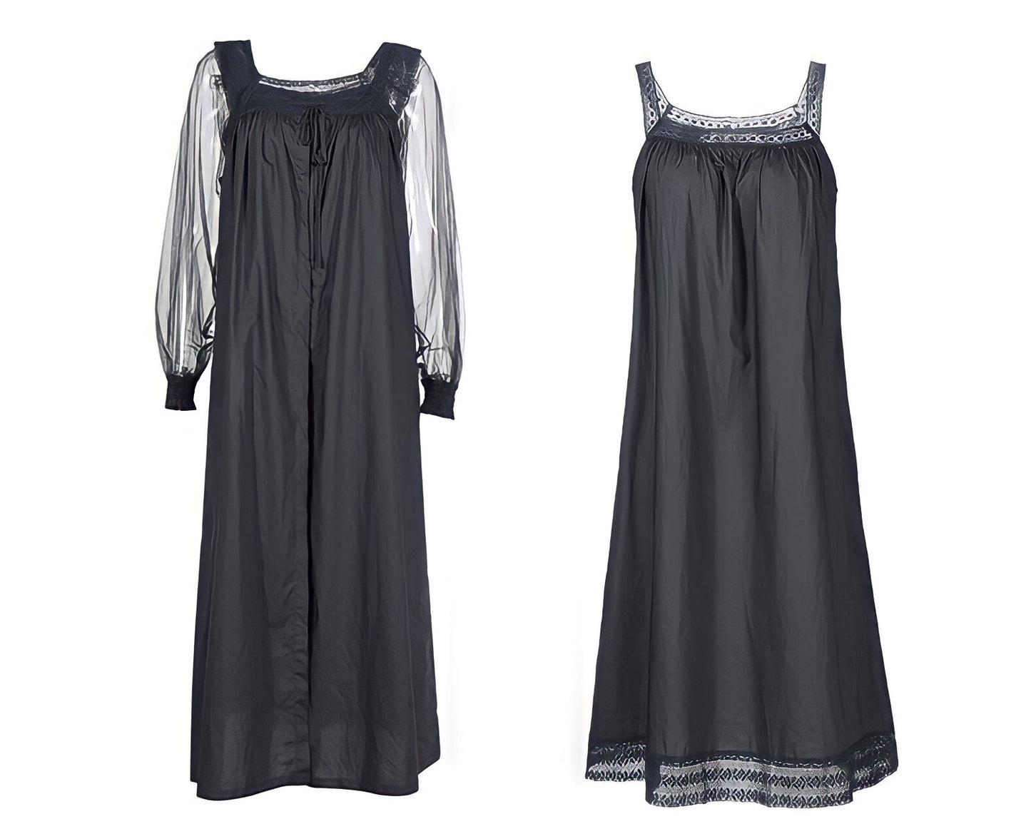 French Elegant Queen Palace Robe Set