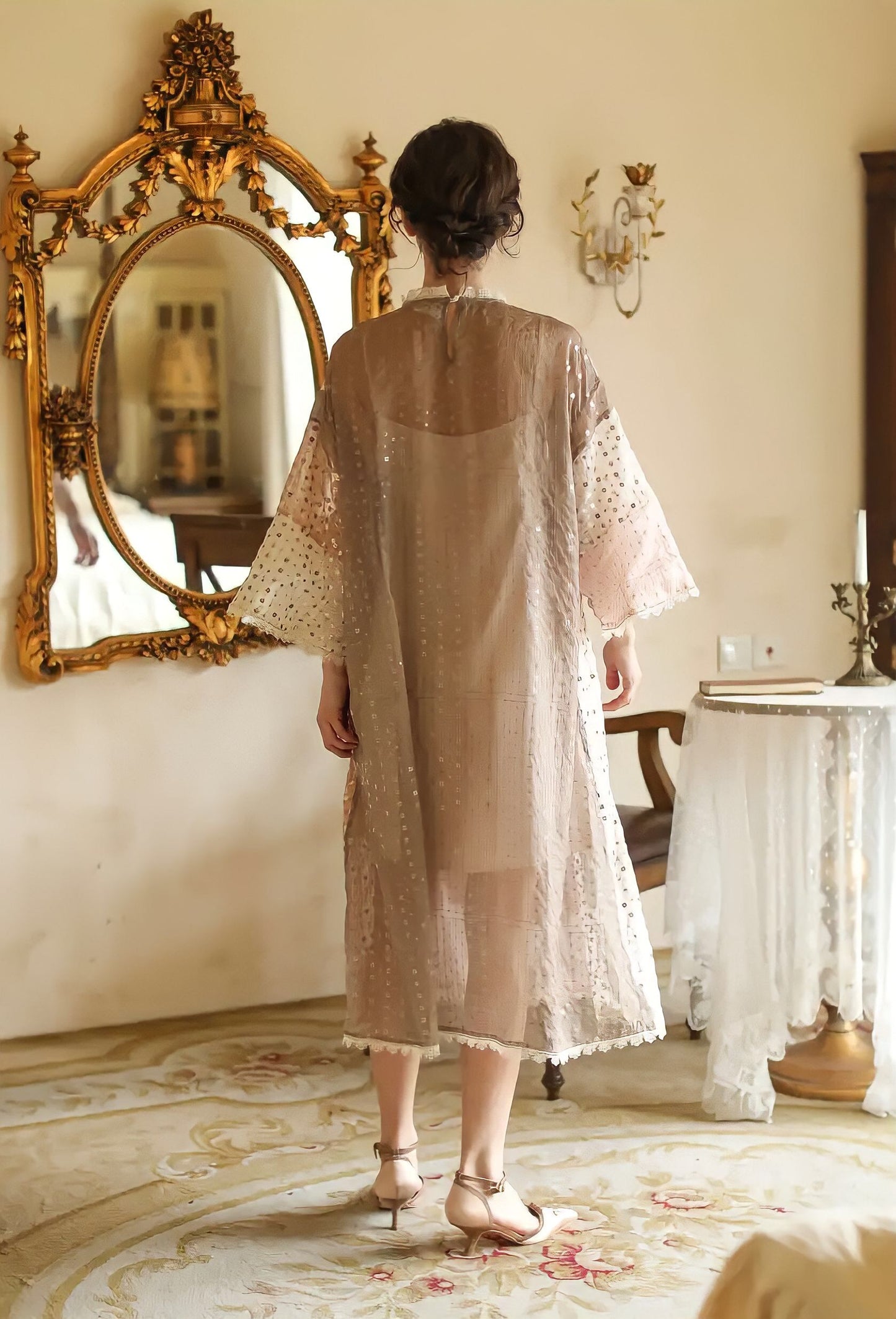High Quality Handmade Beaded Dress