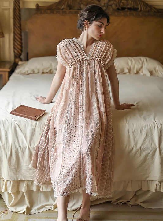 Elegant Luxury Embroidery Dress