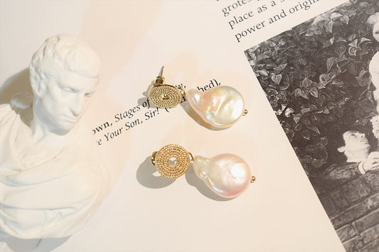 Baroque Charm Pearls Earrings