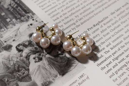 Elegant Pearl Earrings