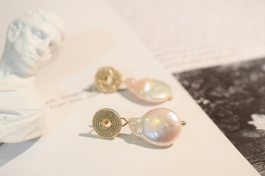 Baroque Charm Pearls Earrings