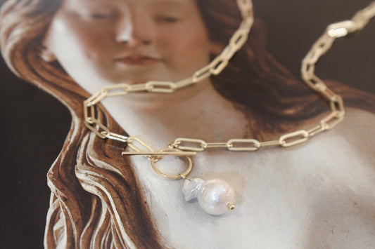 Unique Baroque Pearl Necklace